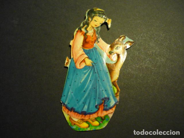 Coleccionismo cromos troquelados antiguos: CROMO TROQUELADO DE PICAR - Foto 1