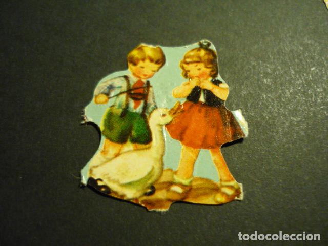 Coleccionismo cromos troquelados antiguos: CROMO TROQUELADO DE PICAR - Foto 1