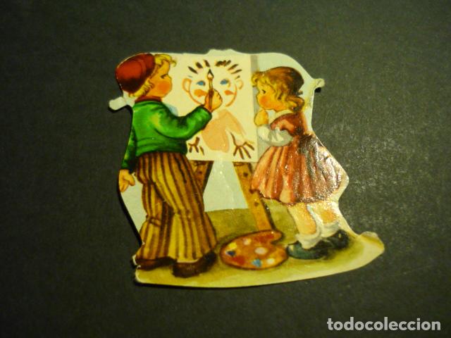 Coleccionismo cromos troquelados antiguos: CROMO TROQUELADO DE PICAR - Foto 1