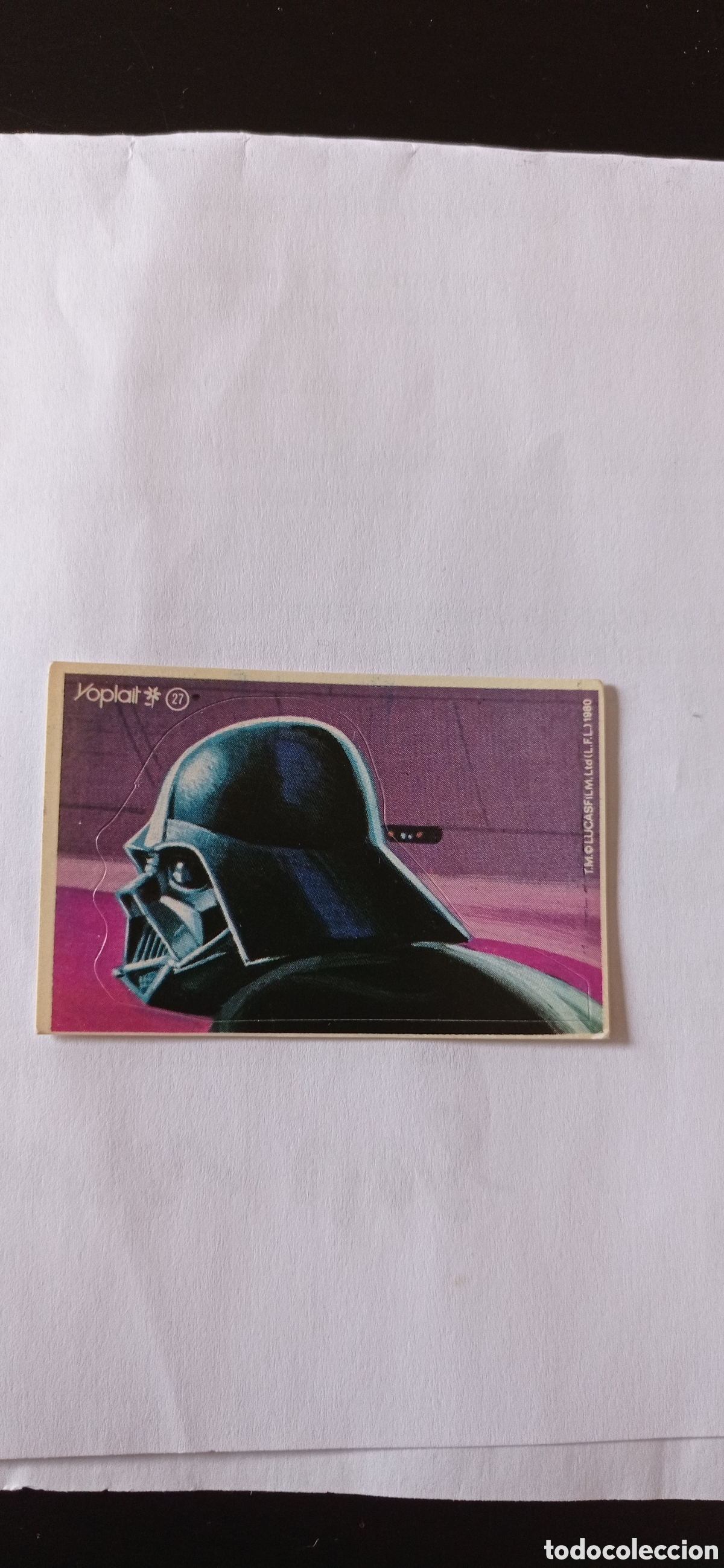 Coleccionismo cromos troquelados antiguos: Cromo troquelado Star Wars - Foto 1