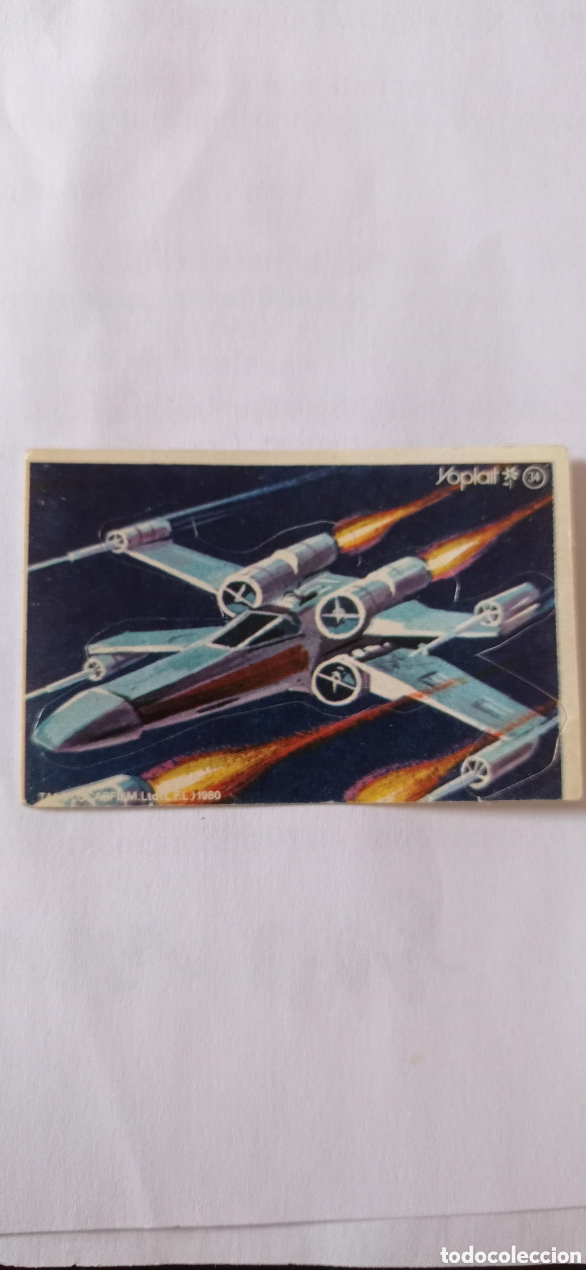 Coleccionismo cromos troquelados antiguos: Cromo Troquelado Star Wars - Foto 1