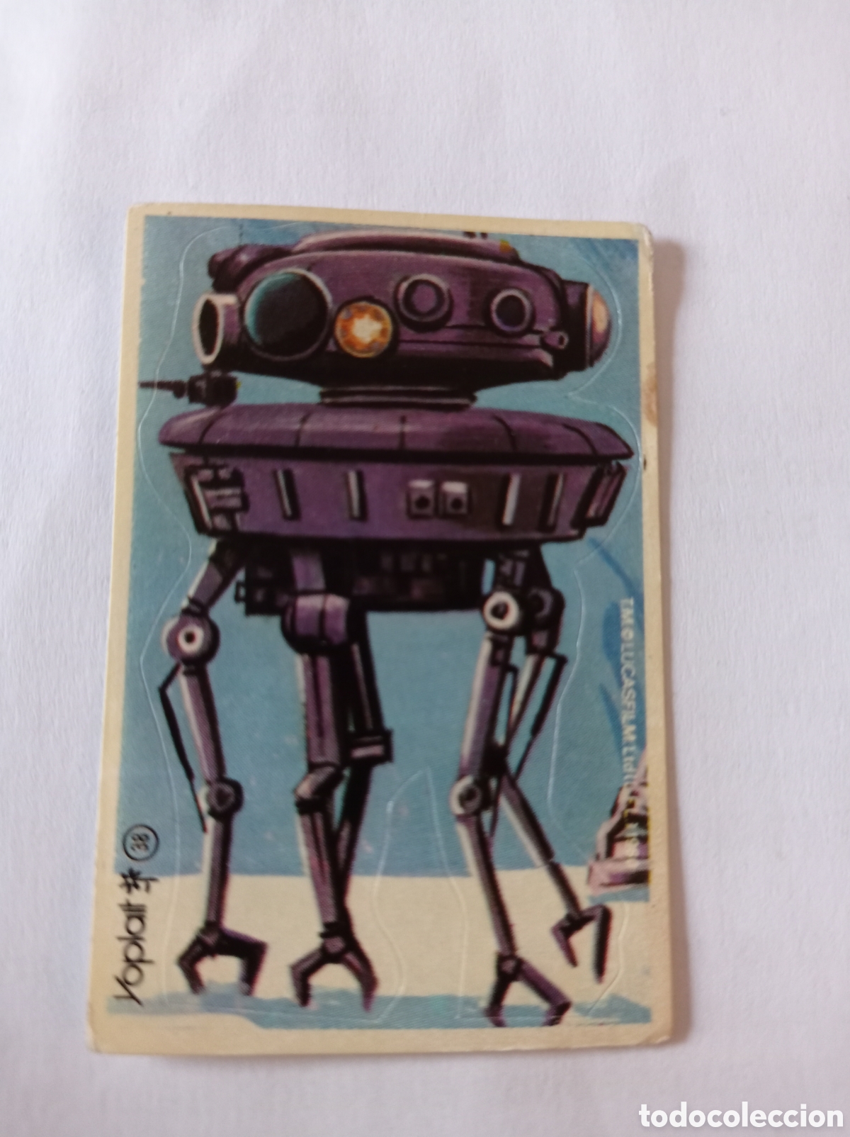Coleccionismo cromos troquelados antiguos: Cromo troquelado Star Wars - Foto 1