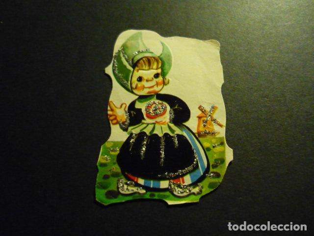 Coleccionismo cromos troquelados antiguos: CROMO TROQUELADO DE PICAR - Foto 1