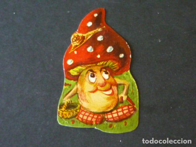 Coleccionismo cromos troquelados antiguos: SETA ANTIGUO CROMO TROQUELADO - Foto 1