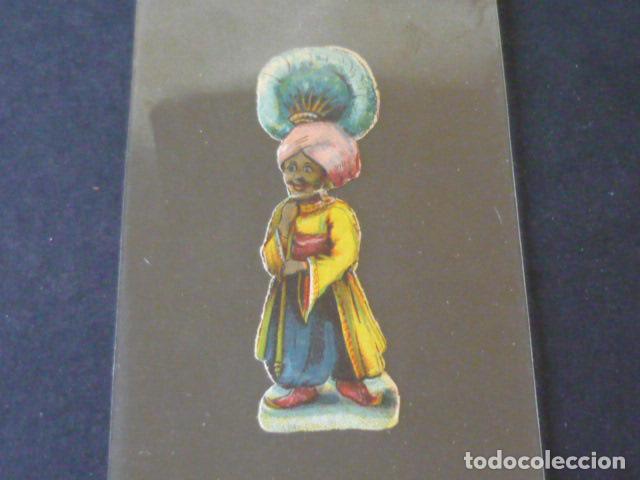 Coleccionismo cromos troquelados antiguos: INDIO ANTIGUO CROMO TROQUELADO - Foto 1