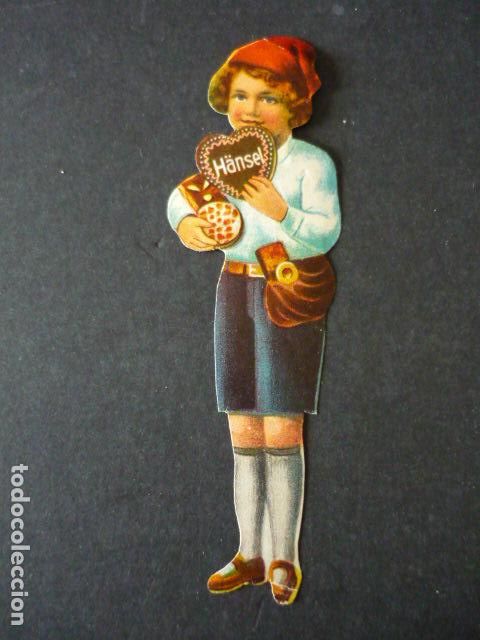 Coleccionismo cromos troquelados antiguos: HANSEL ANTIGUO CROMO TROQUELADO - Foto 1