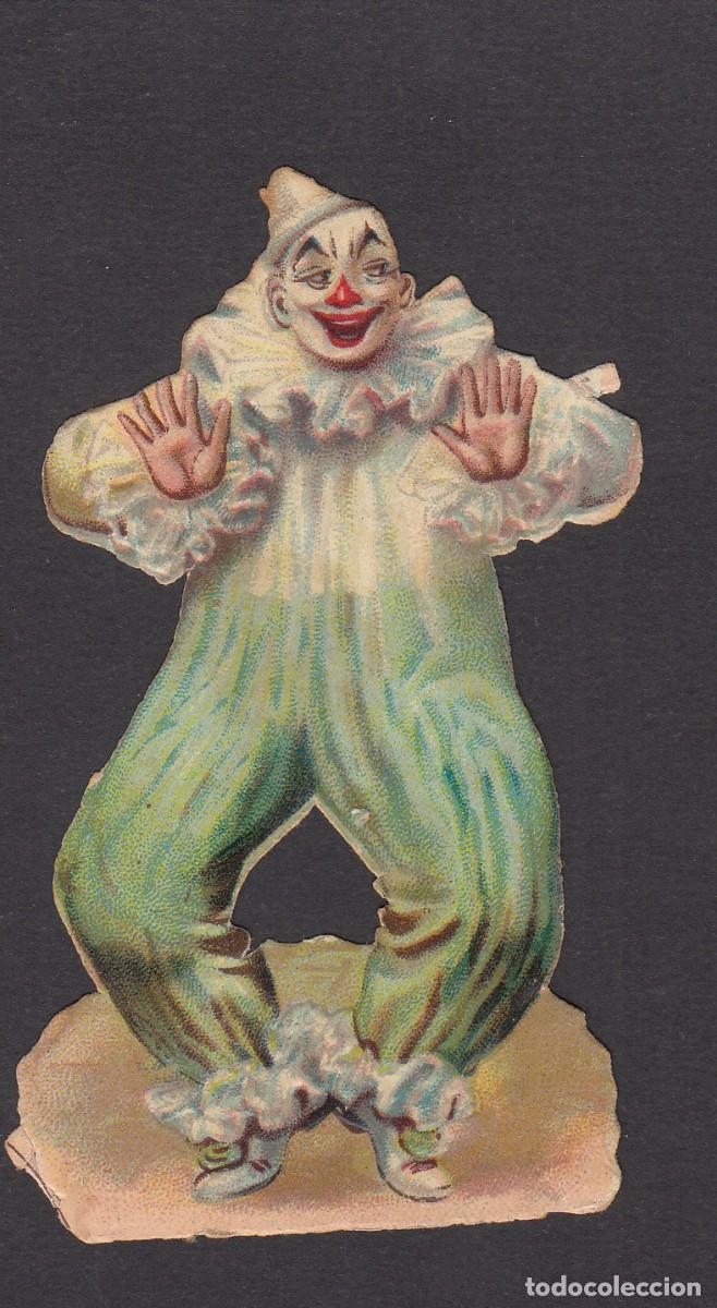 Coleccionismo cromos troquelados antiguos: CROMO TROQUELADO CHOCOLATE EVARISTO JUNCOSA - Foto 1