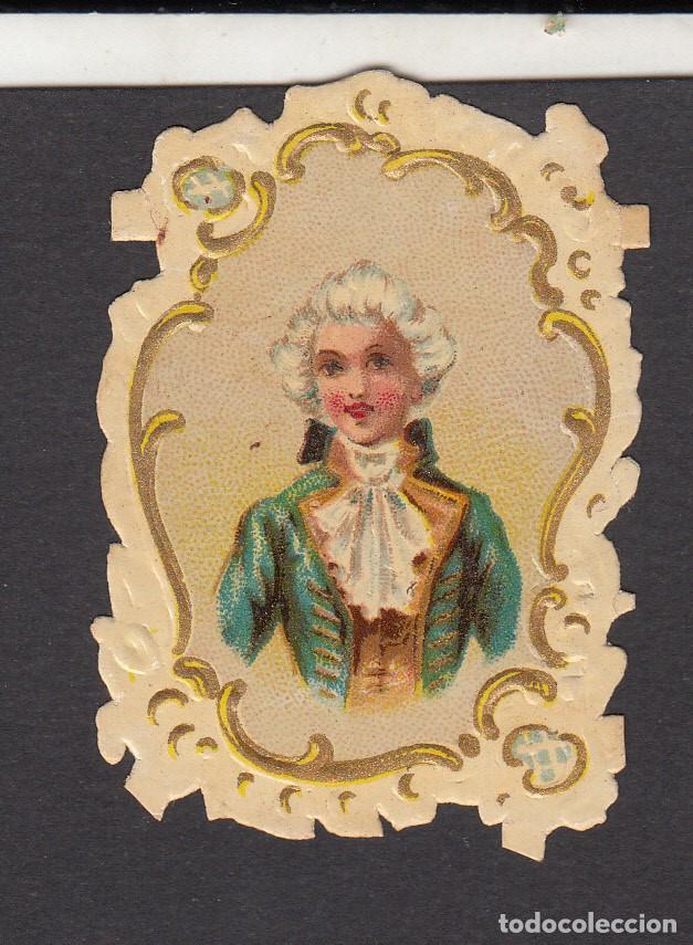 Coleccionismo cromos troquelados antiguos: CROMO TROQUELADO CHOCOLATE EVARISTO JUNCOSA - Foto 1
