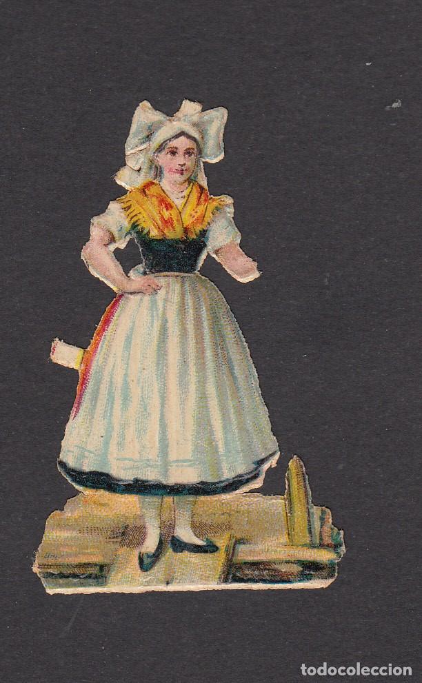Coleccionismo cromos troquelados antiguos: CROMO TROQUELADO CHOCOLATE AMATLLER - Foto 1