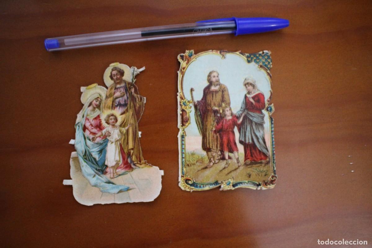 Coleccionismo cromos troquelados antiguos: Cromos antiguos con brillo y relieve. - Foto 1