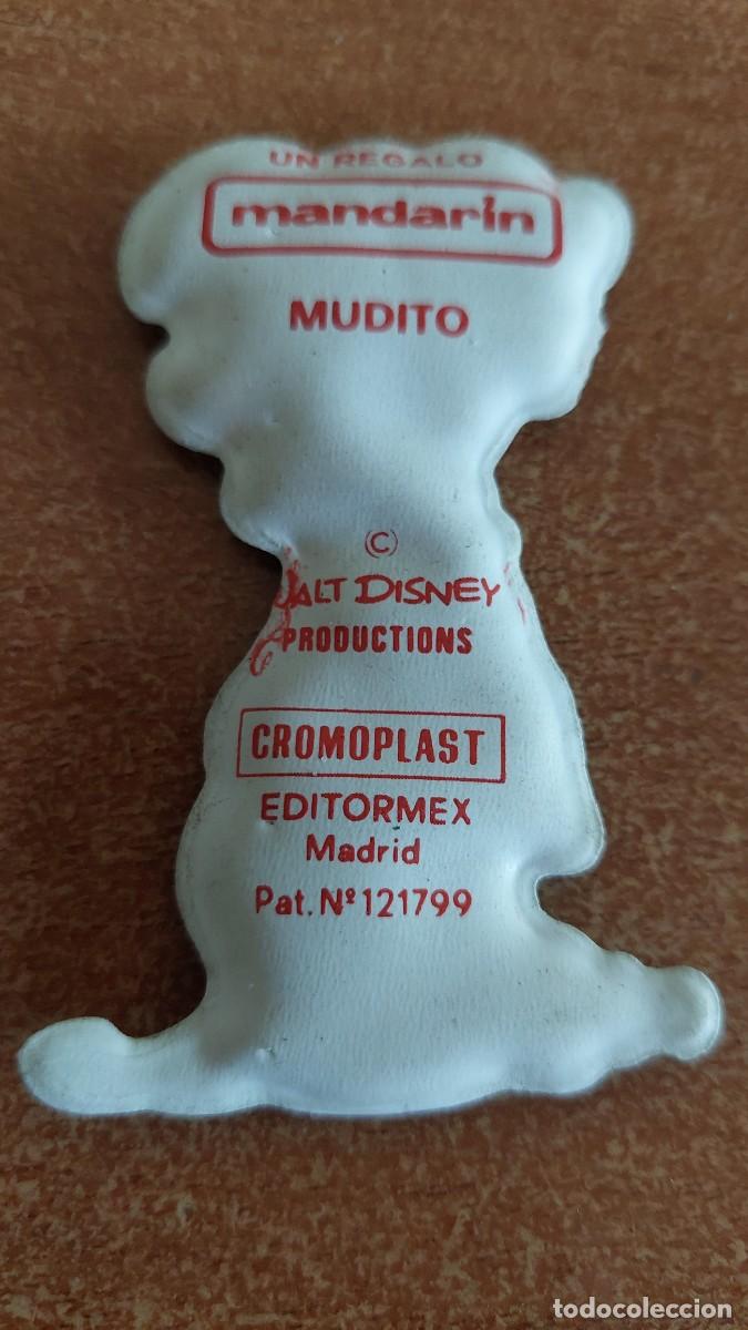Coleccionismo cromos troquelados antiguos: Cromo cromoplast Mudito flan Mandar&iacute;n - Foto 2