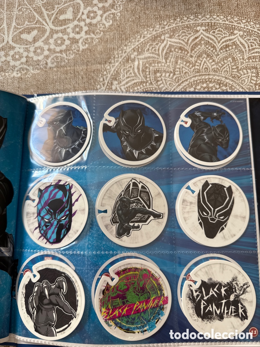 Coleccionismo cromos troquelados antiguos: &Aacute;LBUM COMPLETO MARVEL FLIZZ - Foto 3