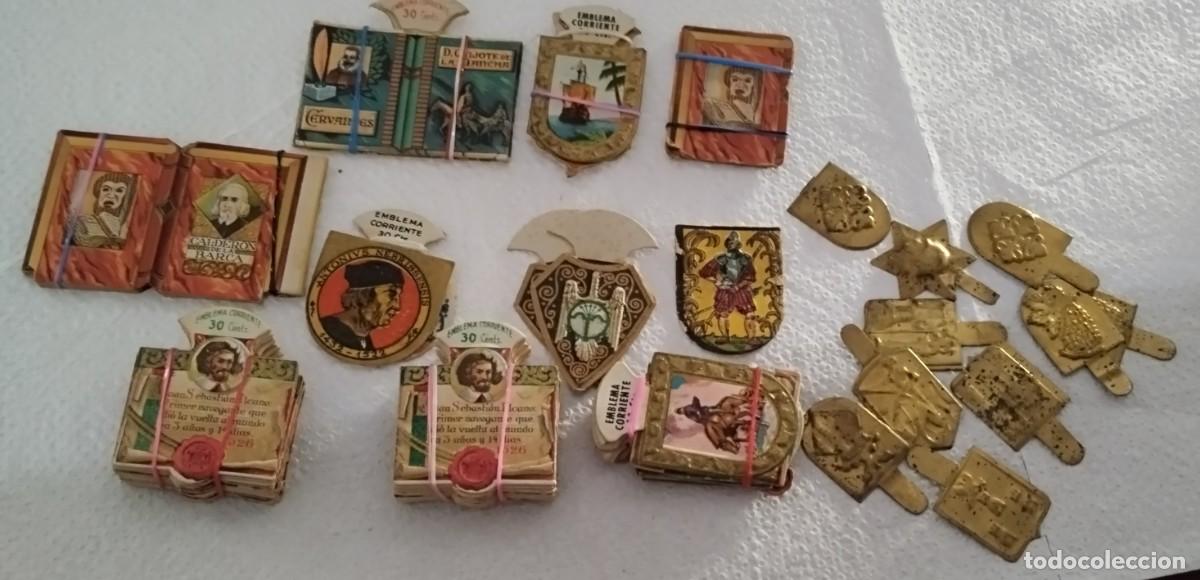 Coleccionismo cromos troquelados antiguos: Emblema social variados - Foto 1