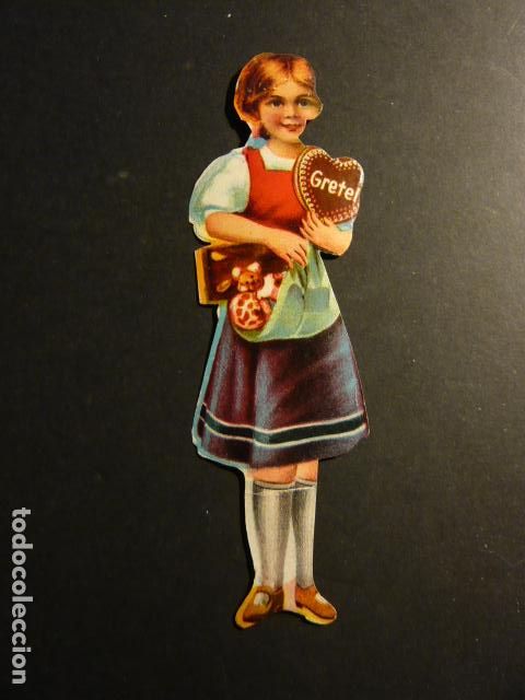 Coleccionismo cromos troquelados antiguos: GRETEL CROMO TROQUELADO - Foto 1