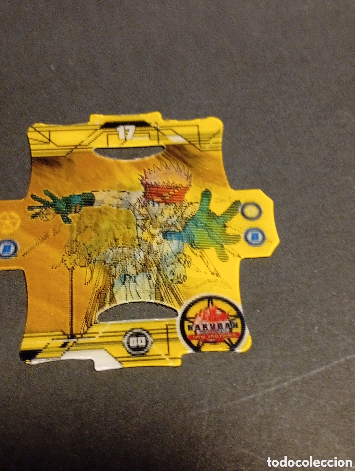 Coleccionismo cromos troquelados antiguos: Tazo BAKUGAN tres dimensiones - Foto 1