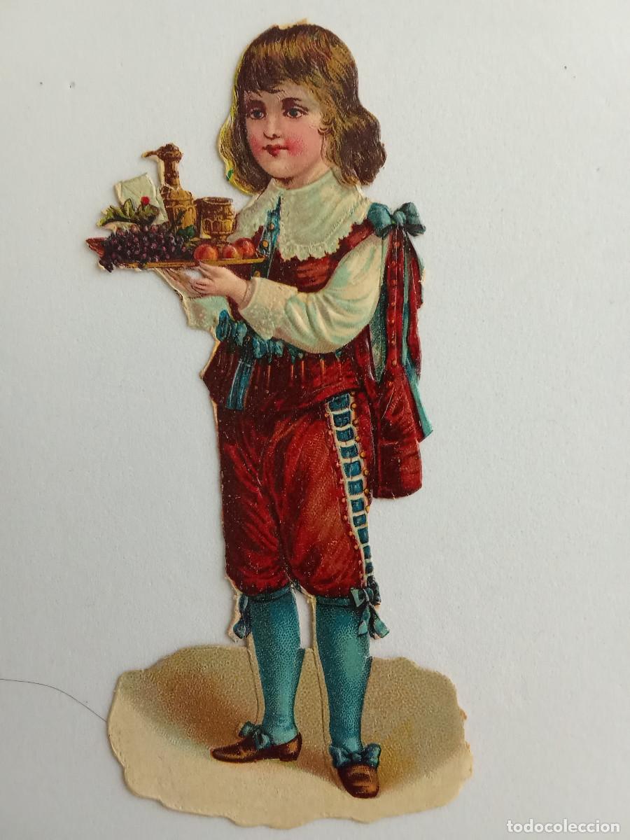 Coleccionismo cromos troquelados antiguos: Antiguo cromo chocolate Amatller - Foto 1