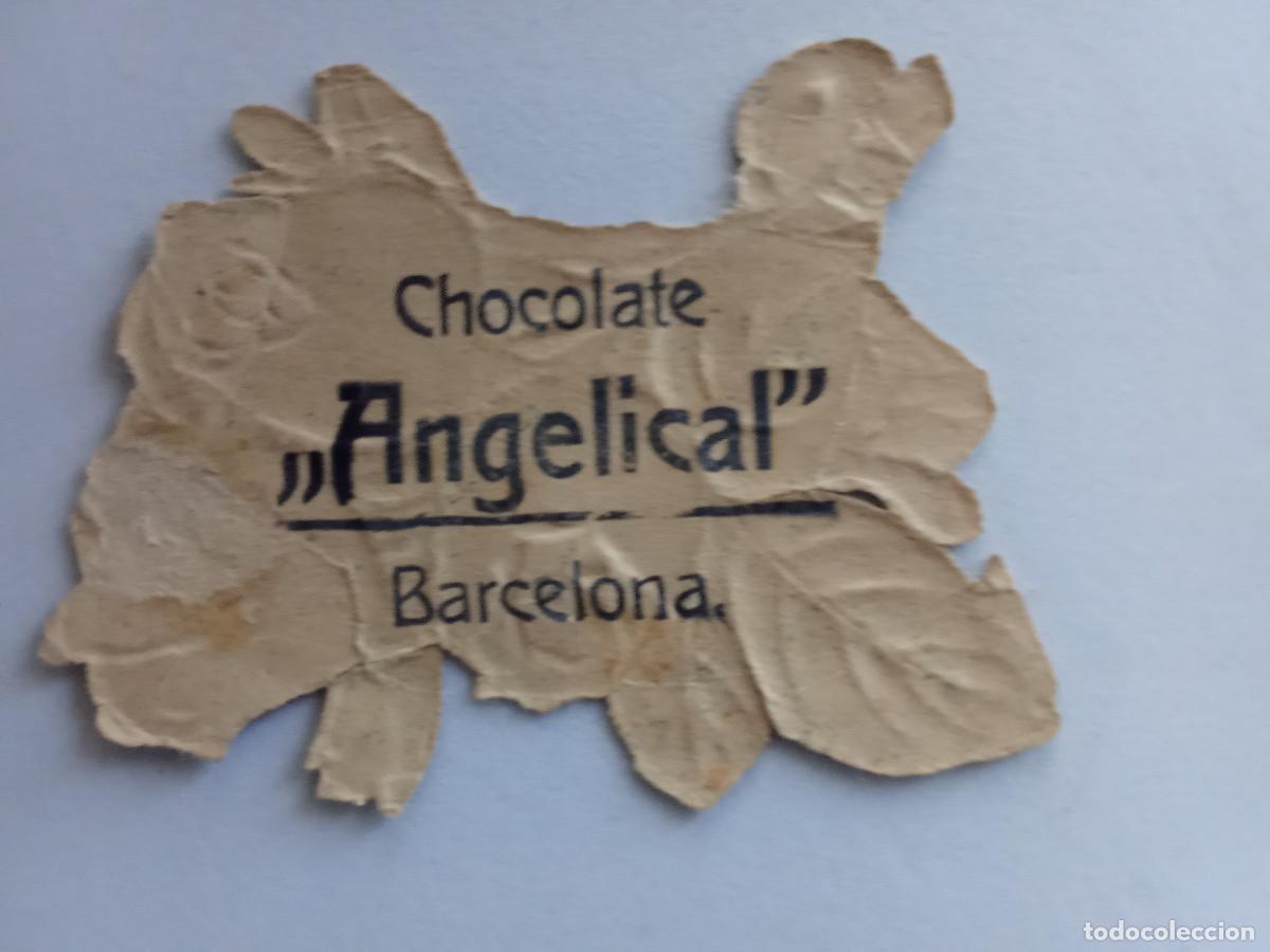 Coleccionismo cromos troquelados antiguos: Chocolate Angelical Barcelona - Foto 2