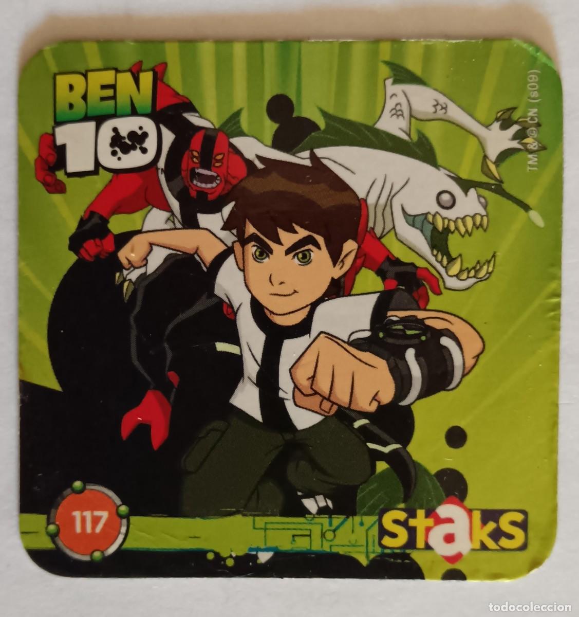Coleccionismo cromos troquelados antiguos: Staks-117-Ben 10- im&aacute;n - Foto 1