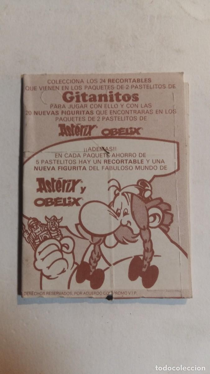 Coleccionismo cromos troquelados antiguos: Gitanitos, Ast&eacute;rix y Ob&eacute;lix, N&deg;4, Diorama, Ortiz - Foto 1