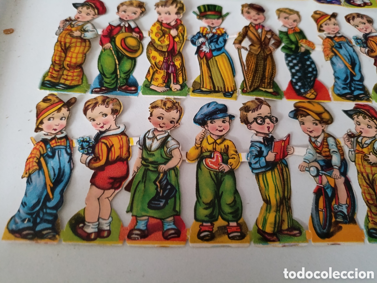 Coleccionismo cromos troquelados antiguos: Lote de 70 cromos de picar ingleses - Foto 3