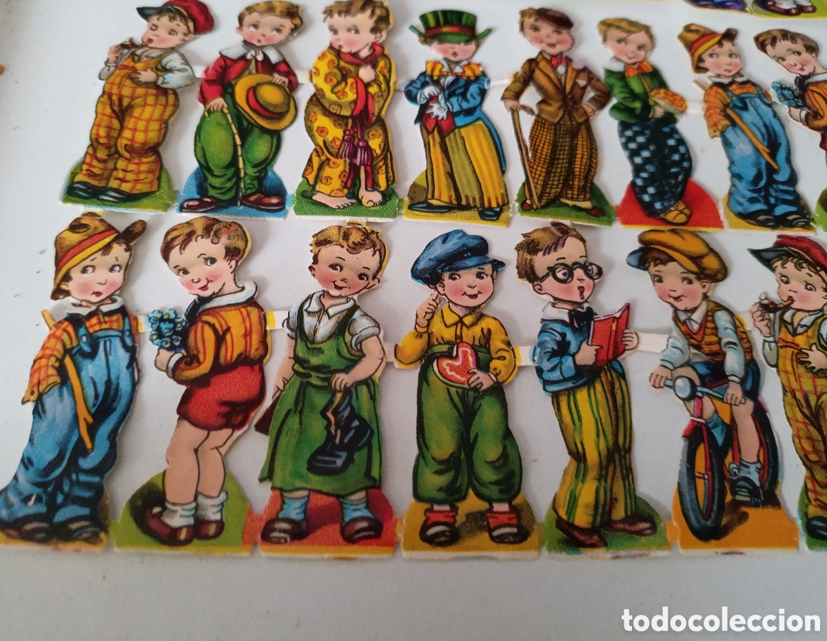 Coleccionismo cromos troquelados antiguos: Lote de 70 cromos de picar ingleses - Foto 4