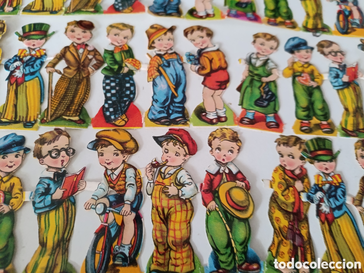 Coleccionismo cromos troquelados antiguos: Lote de 70 cromos de picar ingleses - Foto 5