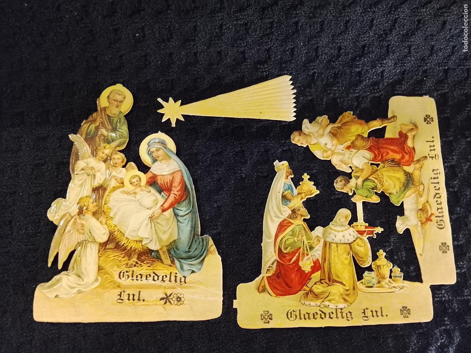 Coleccionismo Cromos troquelados antiguos: BELEN - CROMOS TROQUELADOS ANTIGUOS -VER FOTOS-(115.447)