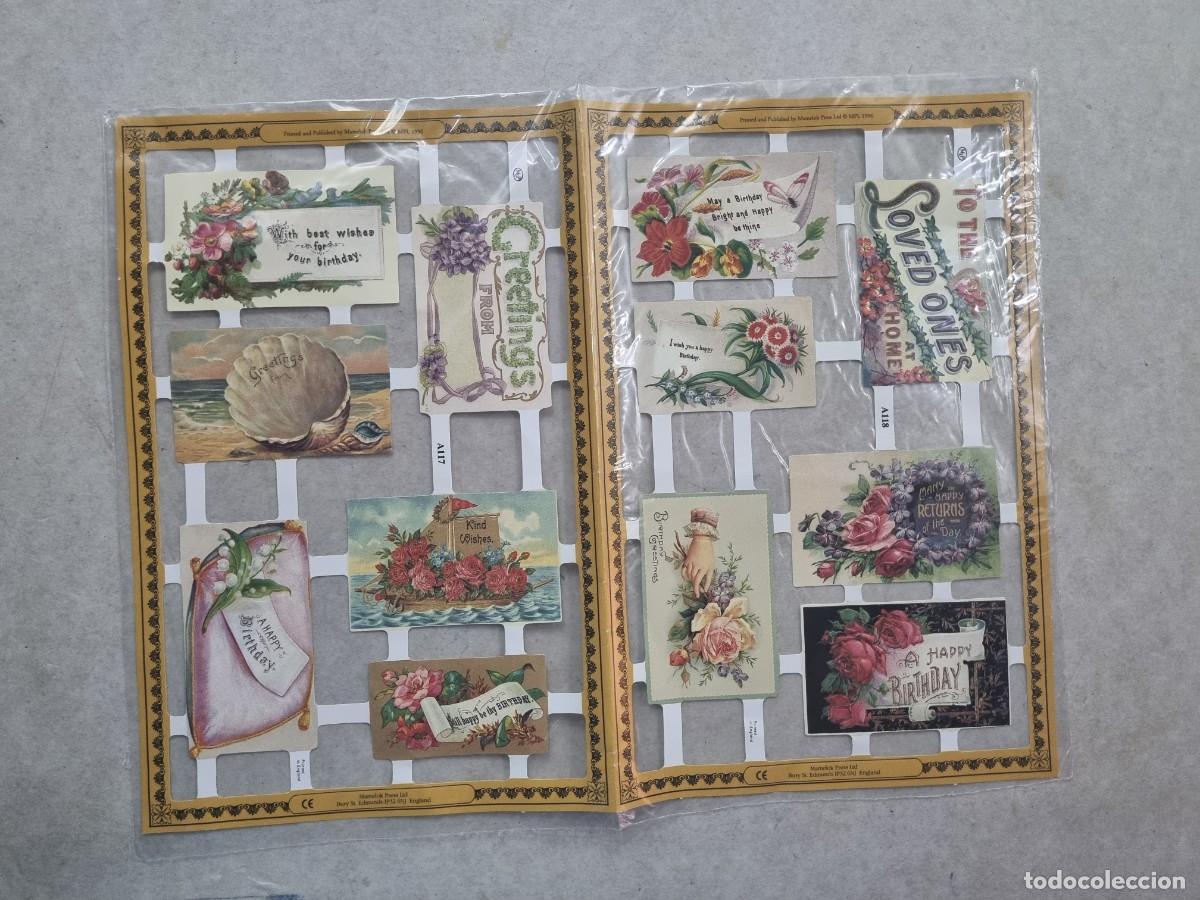 Coleccionismo cromos troquelados antiguos: L&aacute;minas de cromos troquelados - Foto 1