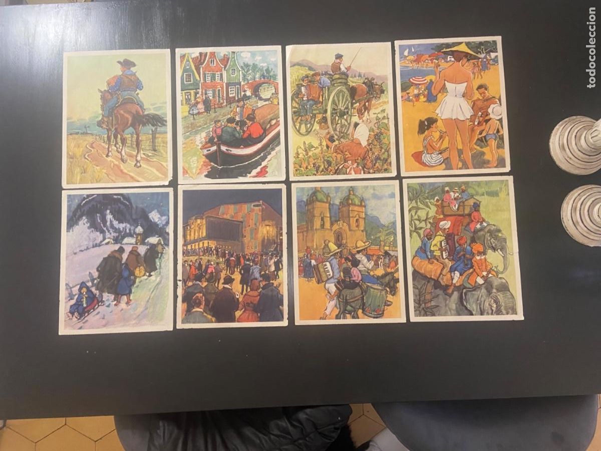 Coleccionismo Cromos troquelados antiguos: Recortables litogr&aacute;ficos europeos (a&ntilde;os 40&ndash;60)