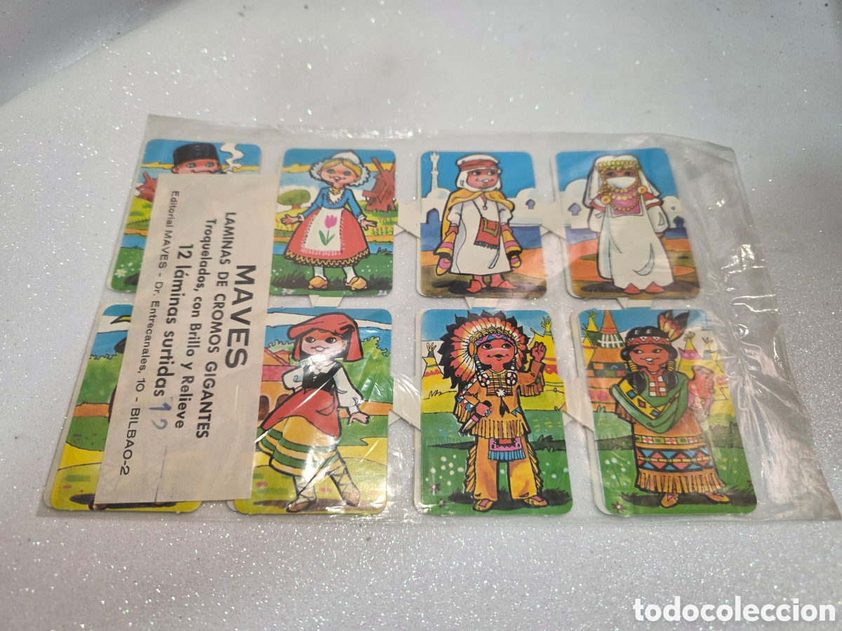 Coleccionismo Cromos troquelados antiguos: 12 laminas cromos troquelados Mavel