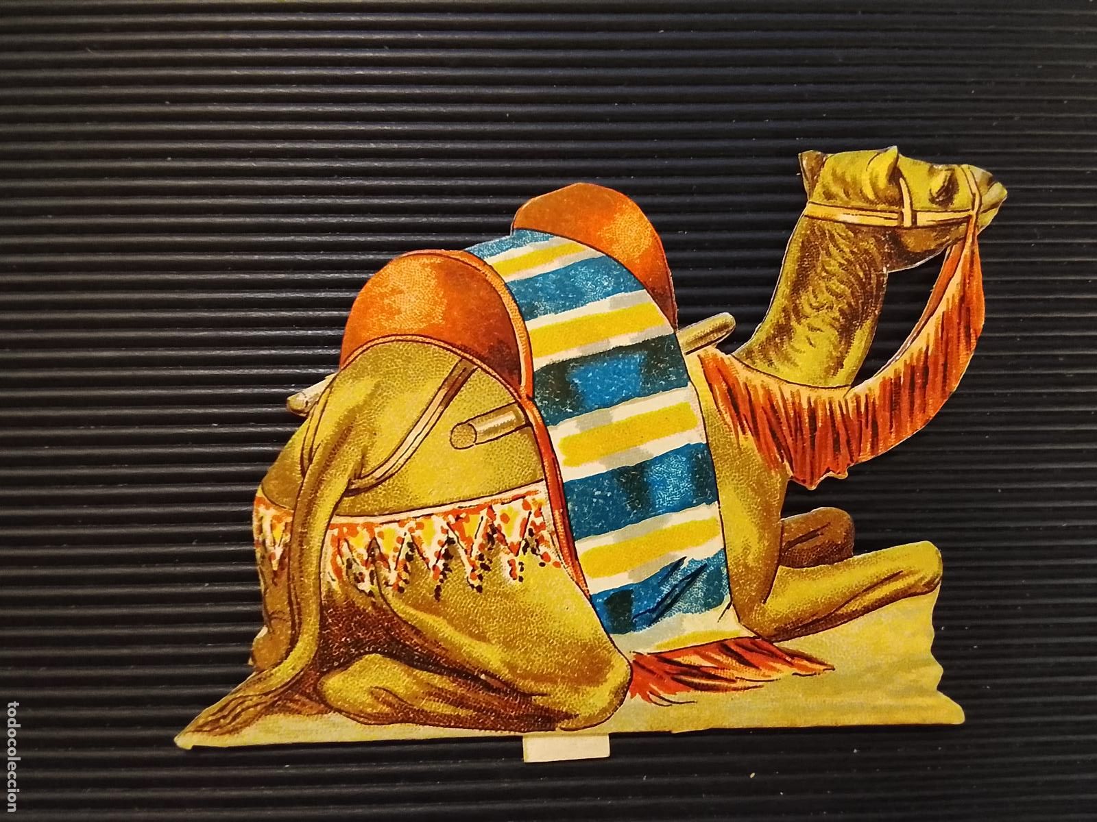 Coleccionismo Cromos troquelados antiguos: EL CAMELLO - CHOCOLATE AMATLLER - CROMO ANTIGUO TROQUELADO -(K-15.256)