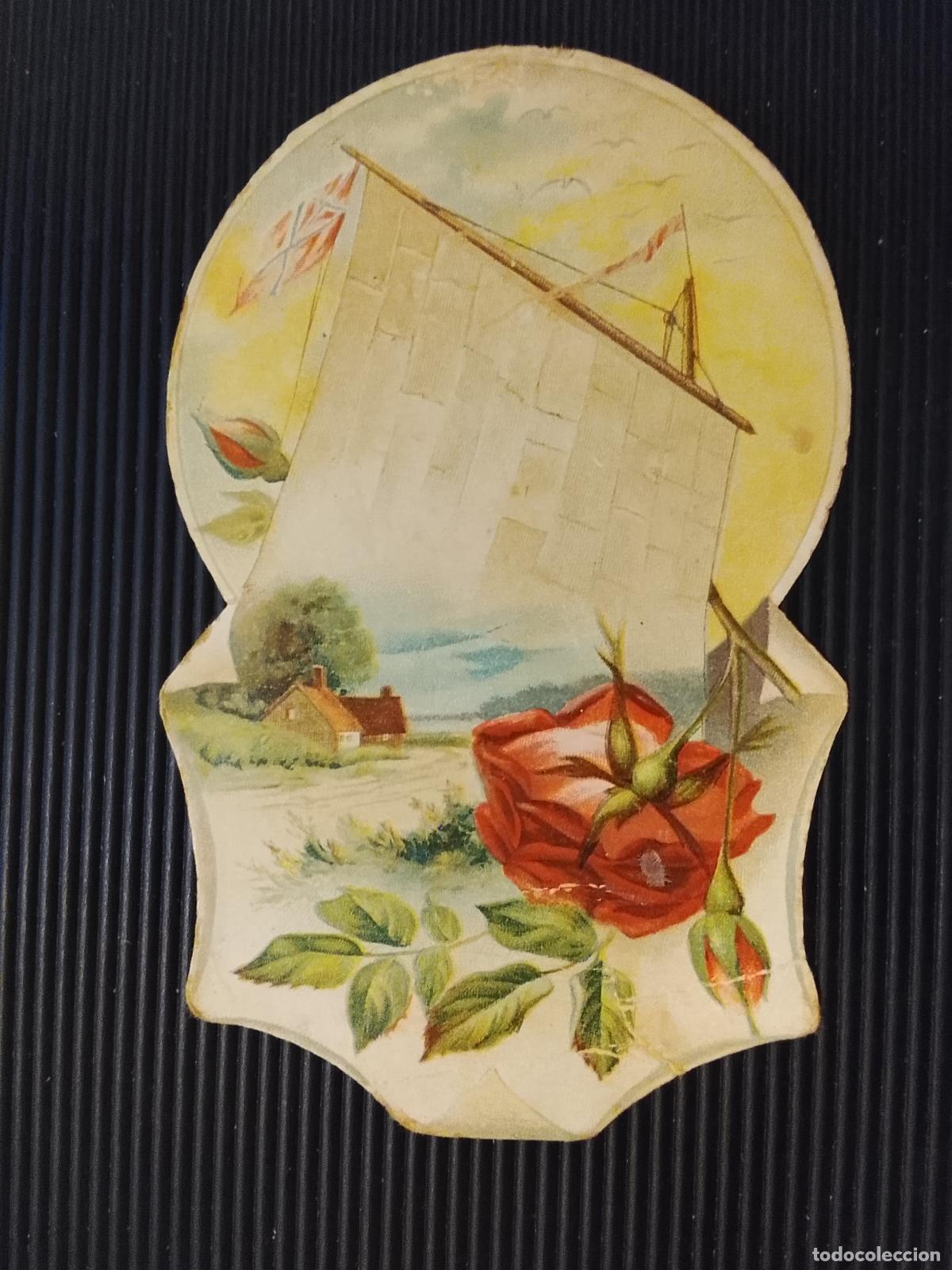 Coleccionismo Cromos troquelados antiguos: TERRASSA - CIRCULO EGARENSE - GRAN BIALE DE MASCARAS - A&Ntilde;O 1891 - CROMO ANTIGUO -(K-15.256)