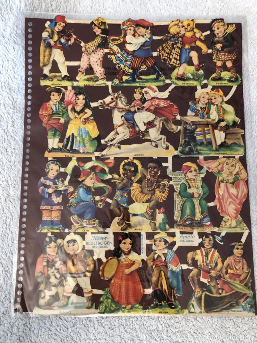 Coleccionismo Cromos troquelados antiguos: Lamina cromos troquelados Illert reliefbogen Apollo 03206