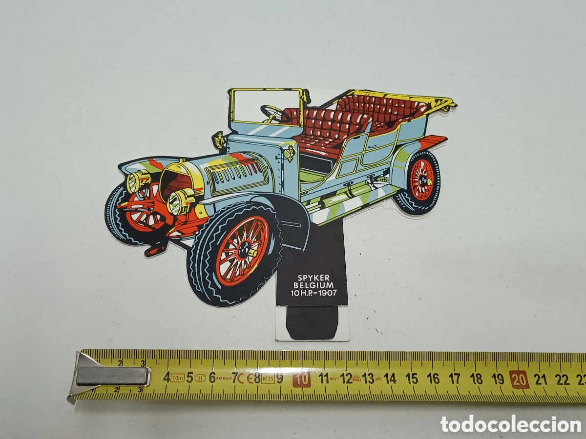 Coleccionismo Cromos troquelados antiguos: RECORTABLE N&ordm;9 TROQUELADO COLECCI&Oacute;N COCHES ANTIGUOS CASEN