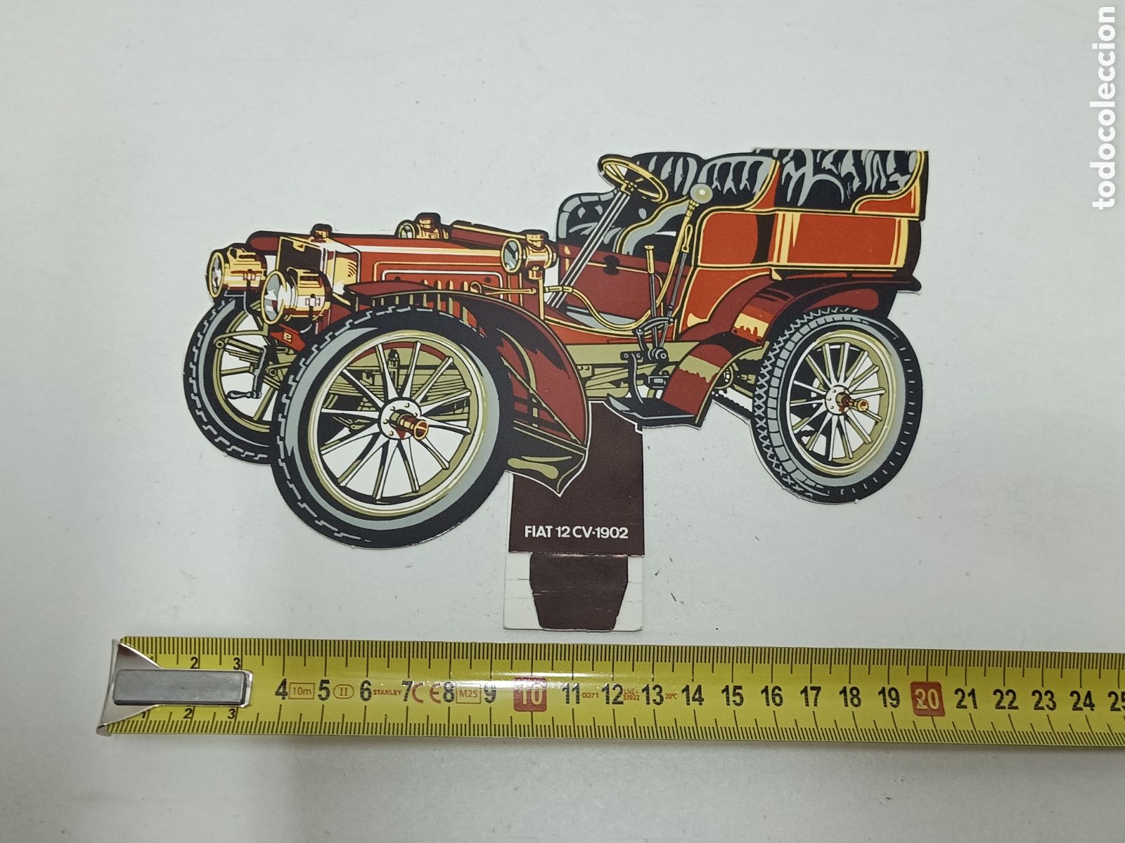 Coleccionismo Cromos troquelados antiguos: RECORTABLE N&ordm;2 TROQUELADO COLECCI&Oacute;N COCHES ANTIGUOS CASEN