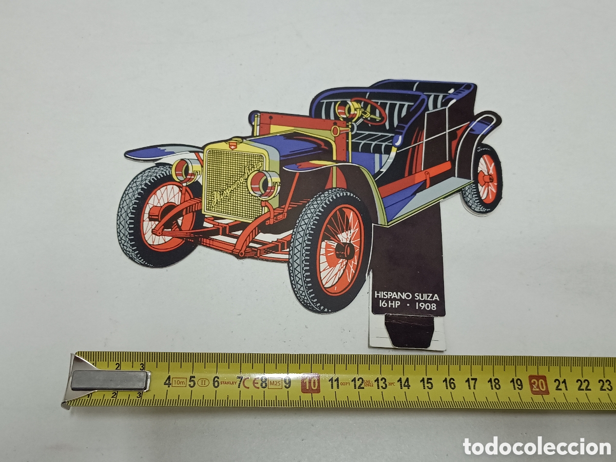 Coleccionismo Cromos troquelados antiguos: RECORTABLE N&ordm;3 TROQUELADO COLECCI&Oacute;N COCHES ANTIGUOS CASEN
