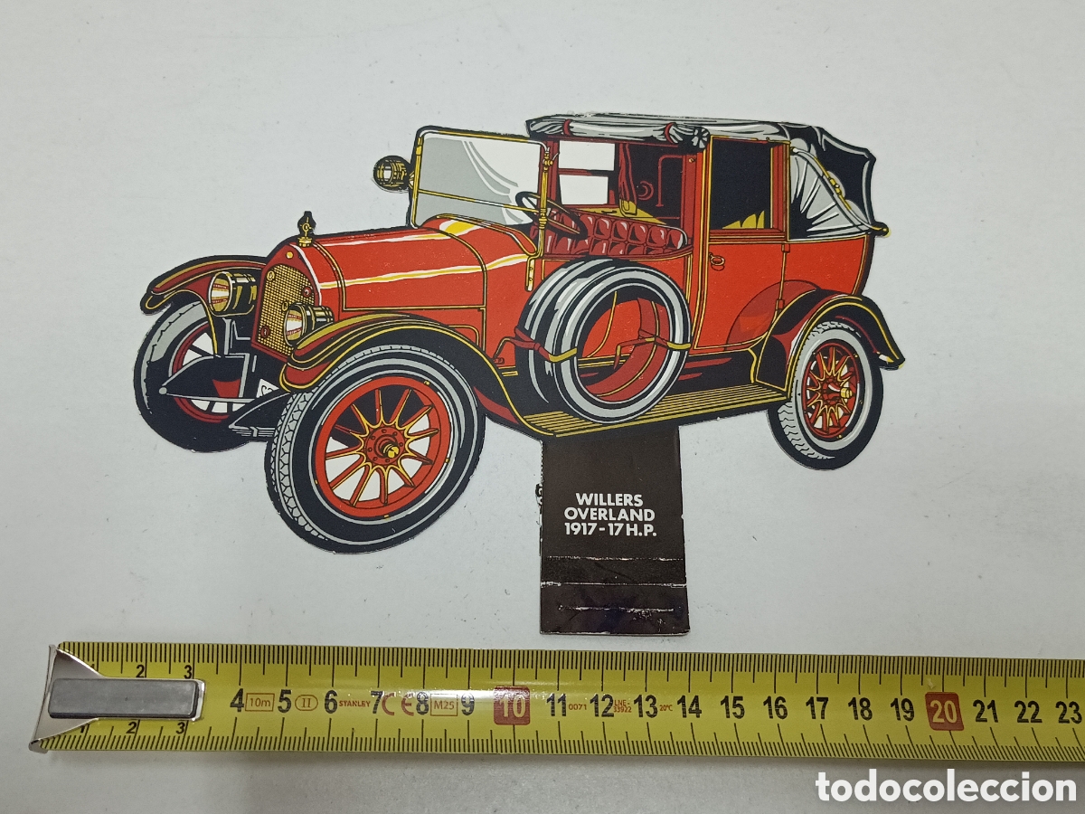 Coleccionismo Cromos troquelados antiguos: RECORTABLE N&ordm;20 TROQUELADO COLECCI&Oacute;N COCHES ANTIGUOS CASEN