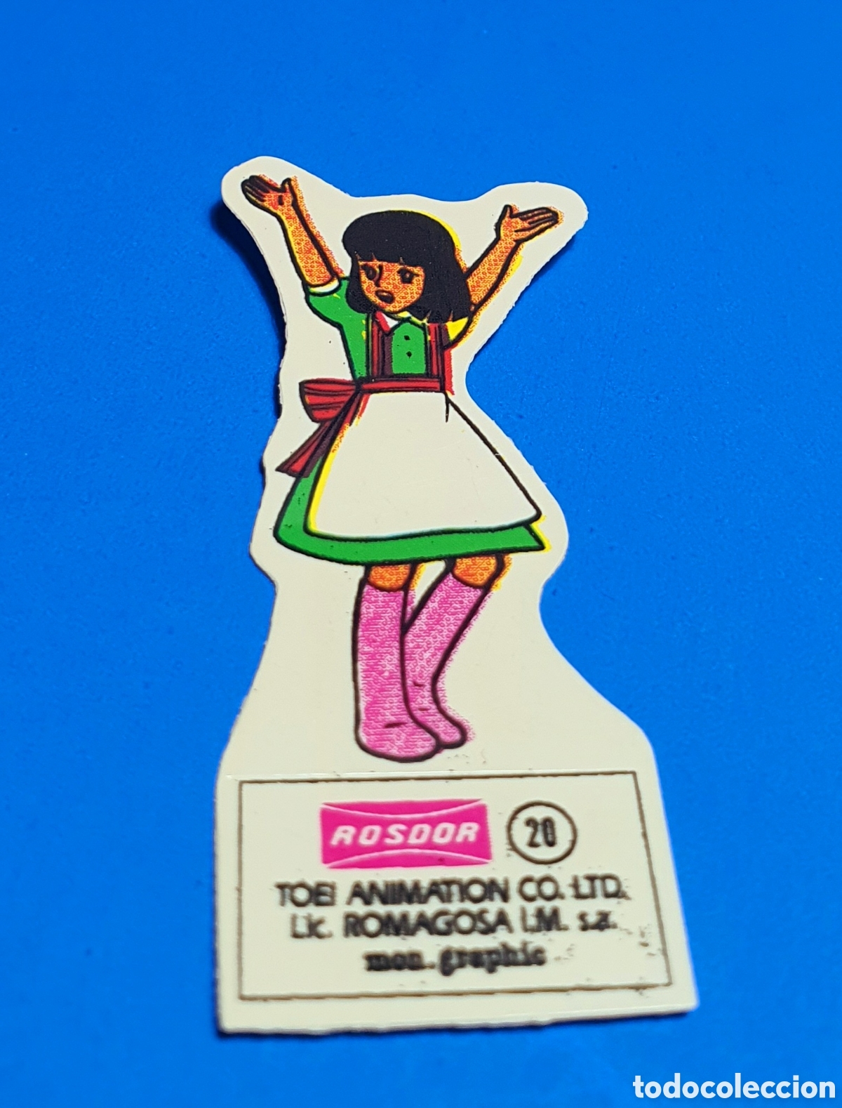 Coleccionismo Cromos troquelados antiguos: CROMO TROQUELADO CANDY CANDY N&Uacute;MERO 20 ROSDOR ORIGINAL