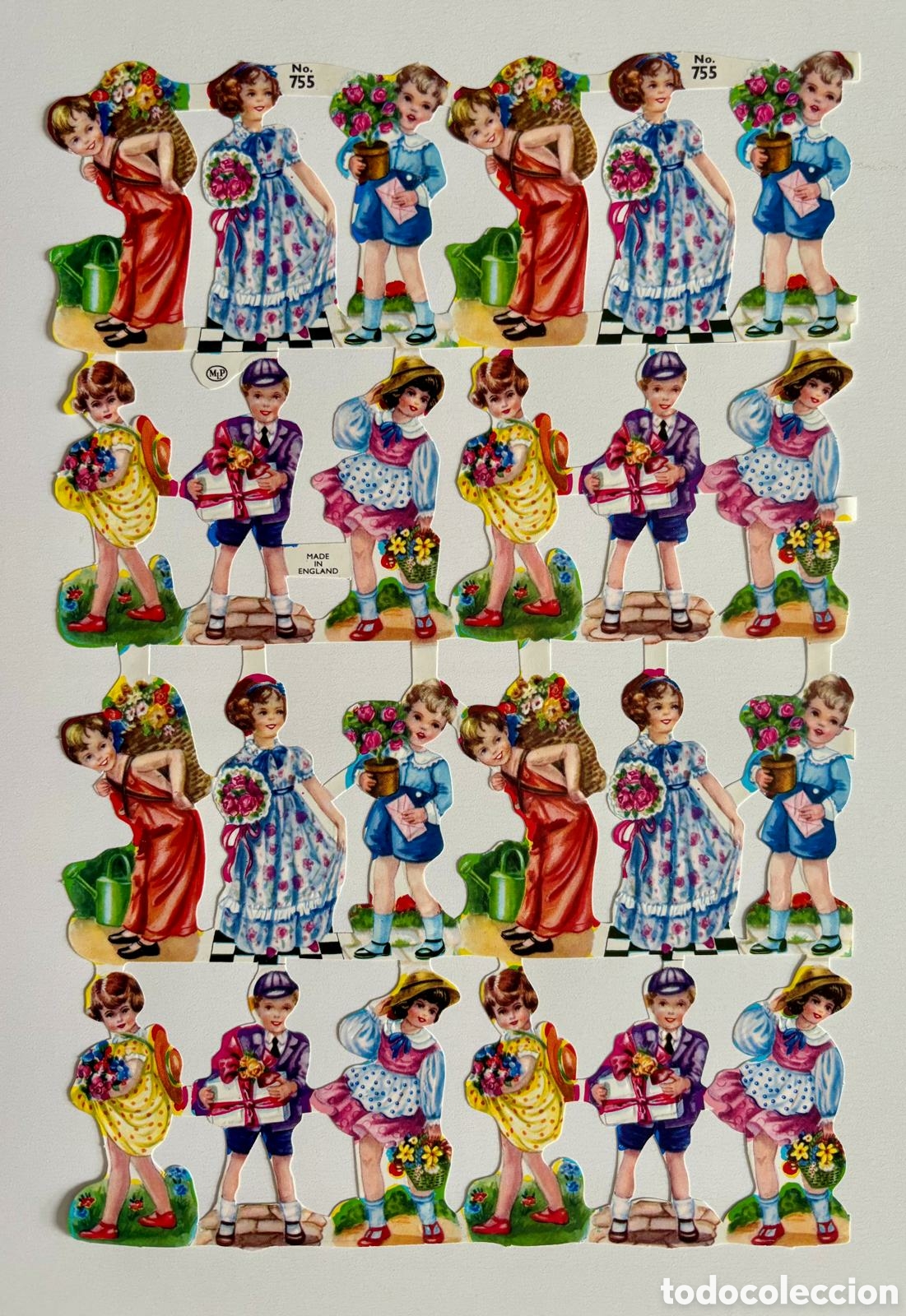 Coleccionismo Cromos troquelados antiguos: L&aacute;mina NO CE CROMOS TROQUELADOS ingleses MLP 756 dibujos ni&ntilde;os NUEVA colecci&oacute;n infantiles ni&ntilde;os