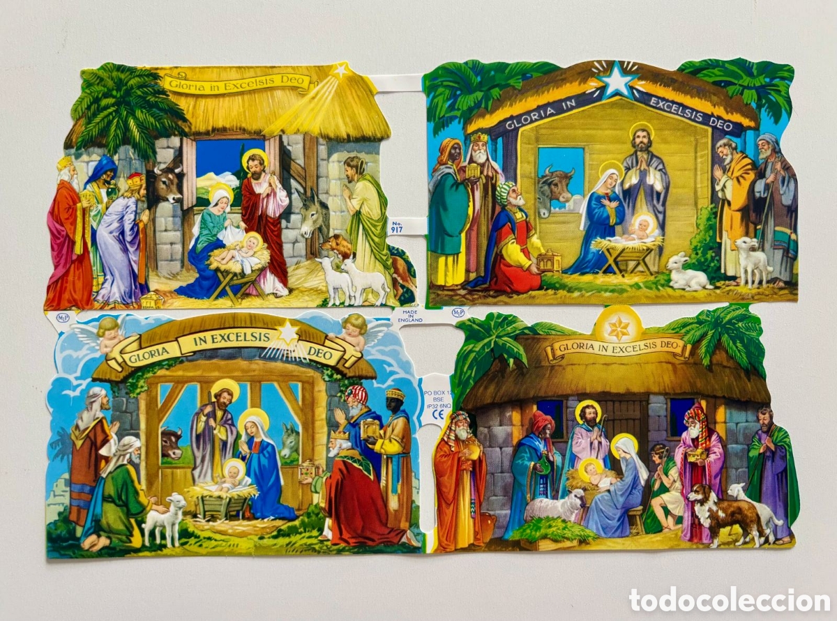 Coleccionismo Cromos troquelados antiguos: L&aacute;mina CROMOS TROQUELADOS ingleses MLP 917 dibujos &aacute;ngeles NUEVA colecci&oacute;n infantiles ni&ntilde;os