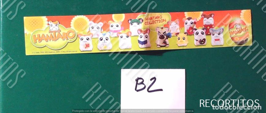 Coleccionismo Cromos troquelados antiguos: bpz hamtaro los huevos de chocolate dolci preziosi