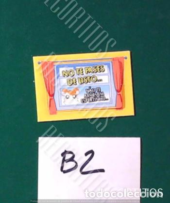 Coleccionismo Cromos troquelados antiguos: panrico tronkitos hamtaro cromo nuevo