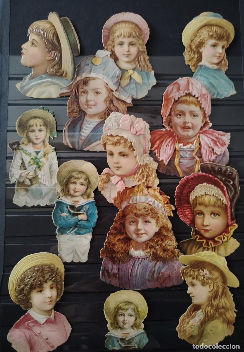 Colecionismo Cromos recortados antigos: RARO LOTE DE CROMOS ANTIGUOS VICTORIANOS PPCOS SIGLO XX LOTE 2