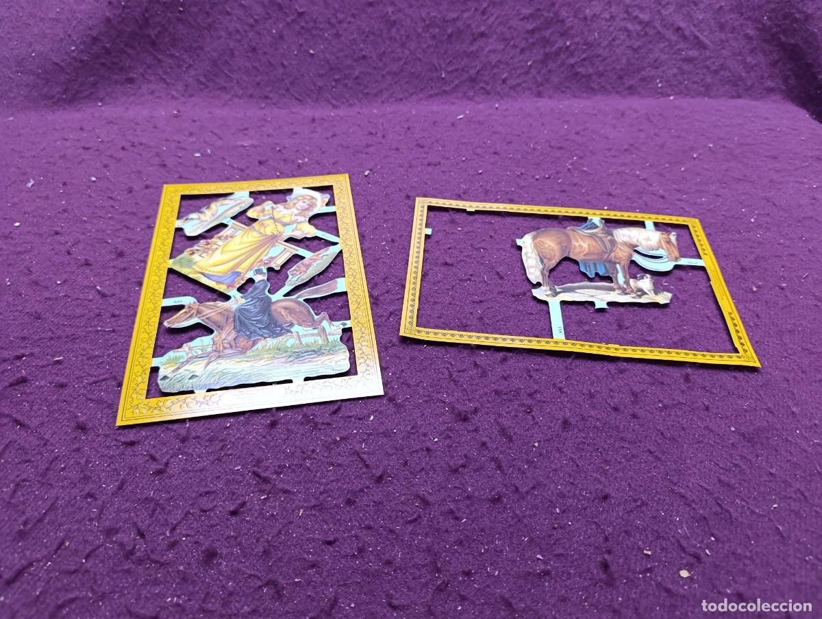 Colecionismo Cromos recortados antigos: Lote de 2 Hojas de Cromos Troquelados, MLP, 1980&acute;s, Inglaterra