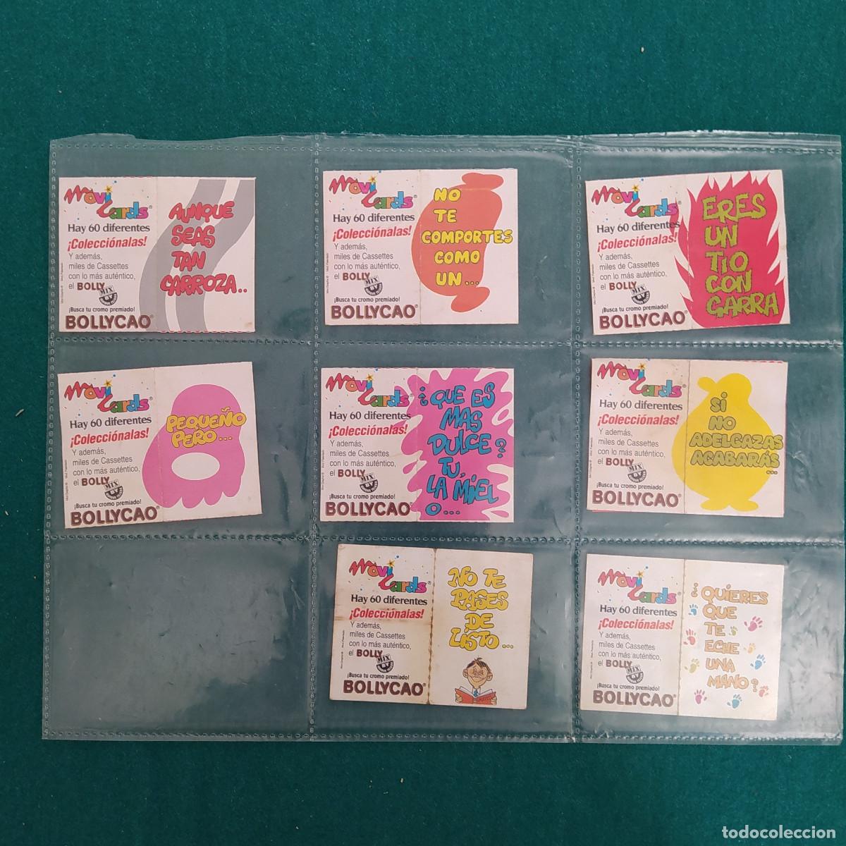 Sammeln alte gestanzte Sammelbilder: MOVI CARDS de Bollycao. Lote de 8 cromos