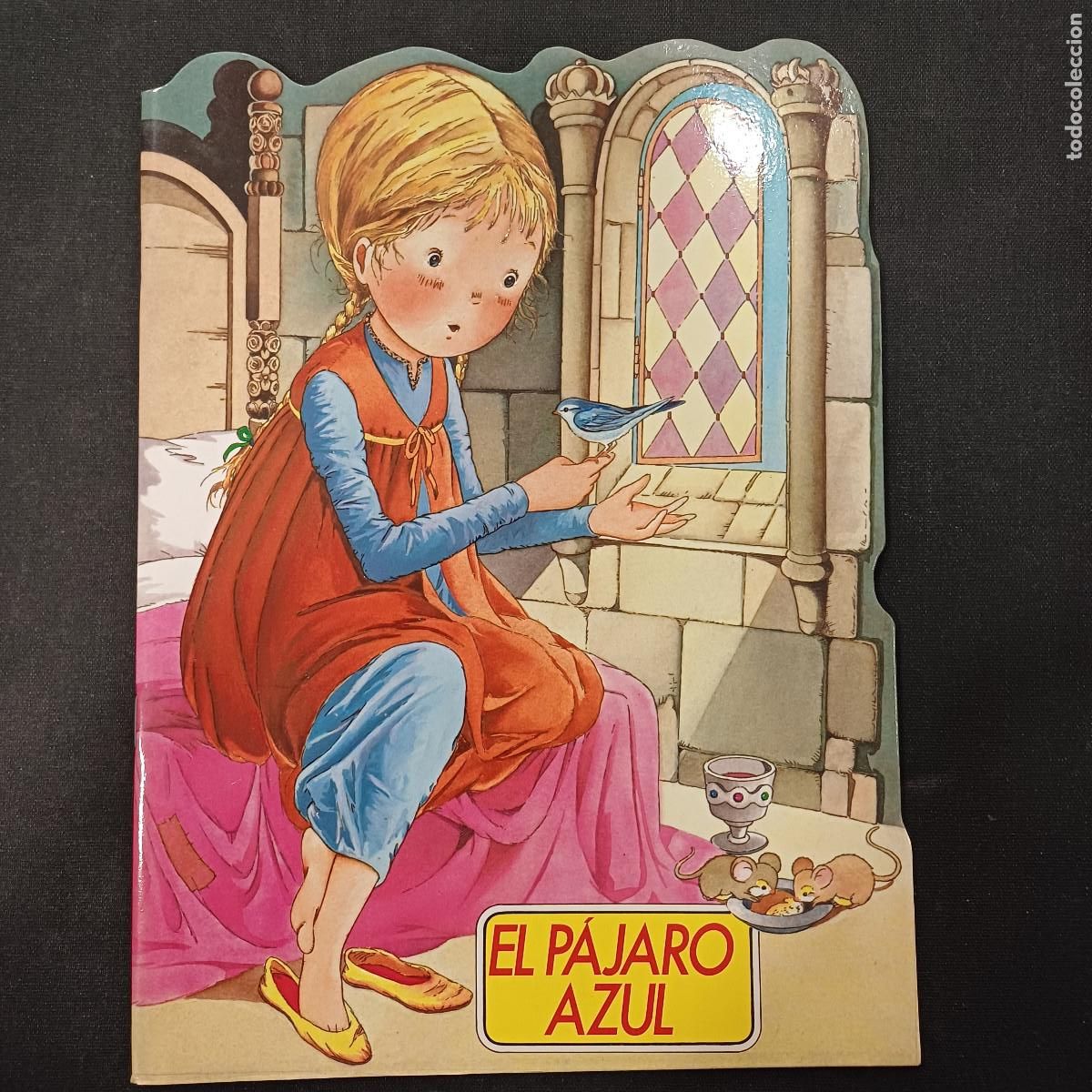 Coleccionismo Cromos troquelados antiguos: EL PAJARO AZUL/CUENTOS CLASICOS TROQUELADOS N&ordm;3.