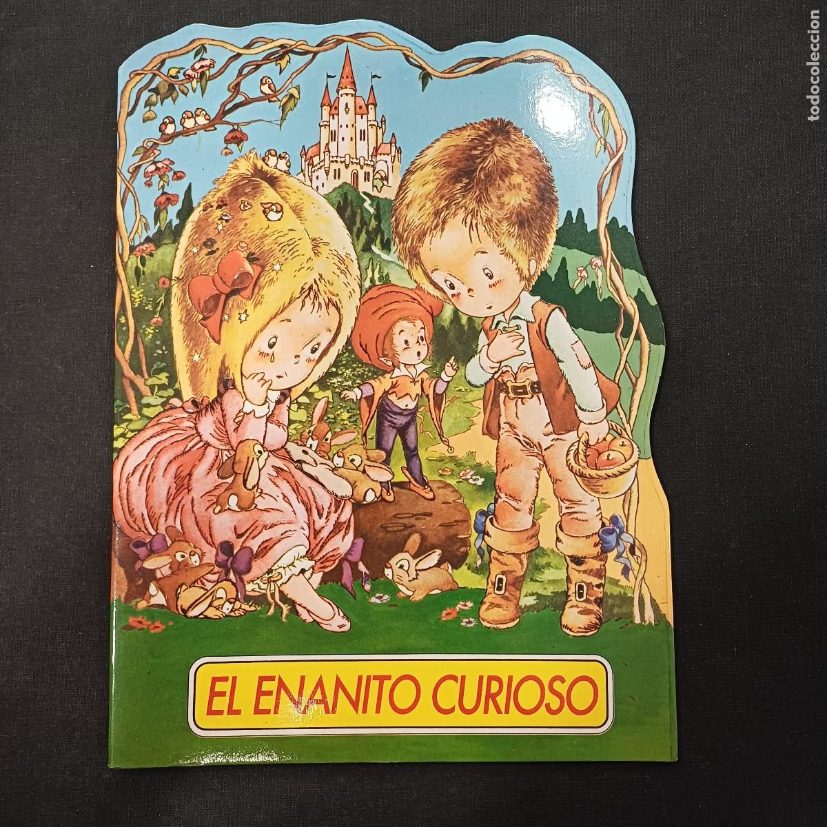 Coleccionismo Cromos troquelados antiguos: EL ENANITO CURIOSO/CUENTOS CLASICOS TROQUELADOS N&ordm;5.