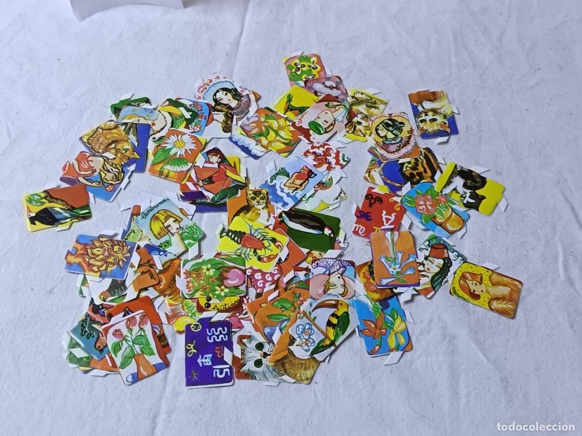 Coleccionismo Cromos troquelados antiguos: Lote de antiguos cromos de palmear o troquelados