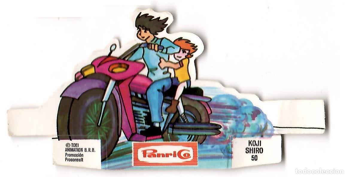 Coleccionismo Cromos troquelados antiguos: Mazinger Z, cromo troquelado Panrico n&ordm; 50: Koji y Shiro