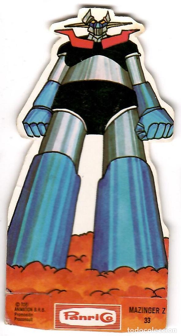 Coleccionismo Cromos troquelados antiguos: Mazinger Z, cromo troquelado Panrico, n&ordm; 33: Mazinger Z